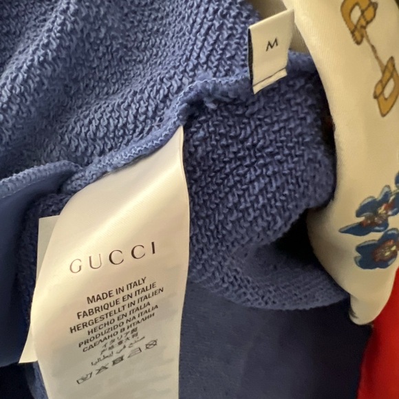 Gucci Cotton Cardigan Sweater with Gucci logo size M - Picture 6 of 10